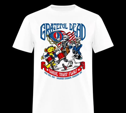 Grateful Dead "Wave That Flag" '87 Vintage Tee